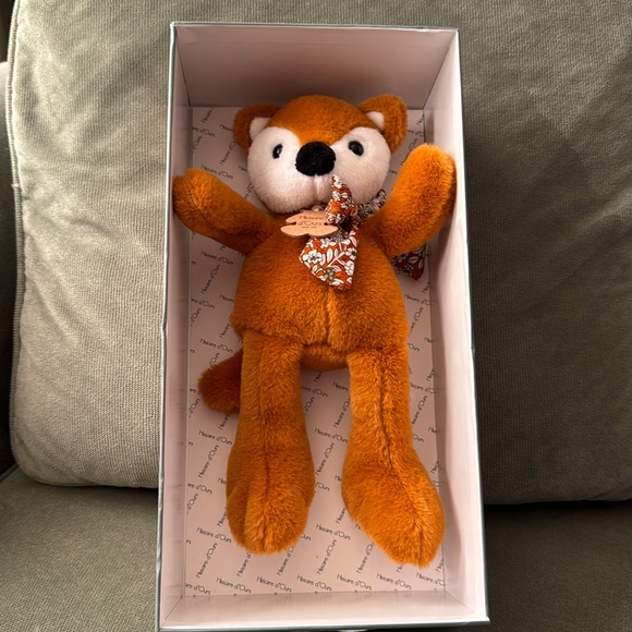 NWT Histoire d’Ours Fox 🦊 Stuffed Animal - Picture 1 of 4